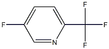 3-FLUORO-6-TRIFLUOROMETHYLPYRIDINE Struktur