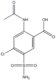 N-ACETYL-4-CHLORO-5-SULFAMYL-ANTHRANILIC ACID