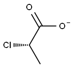 S(-)-2-CHLOROPROPIONATE Struktur