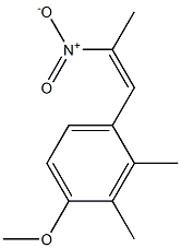 1-(4-METHOXY-2,3-DIMETHYLPHENYL)-2-NITROPROPENE Structure