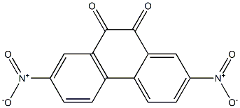 2,7-二硝菲醌,,结构式