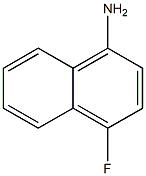 4-氟-1-萘胺, , 结构式