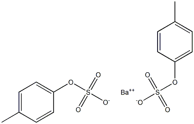 barium cresyl sulfonate Structure