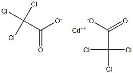cadmium trichloroacetate Struktur