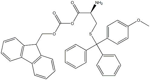 9-fluorenylmethoxycarbonyl-S-(4-methoxytrityl)cysteine