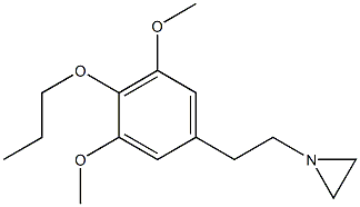  N-((3,5-dimethoxy-4-propoxyphenyl)ethyl)aziridine