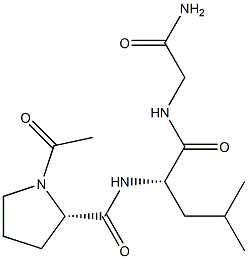 N-acetyl-prolyl-leucyl-glycinamide