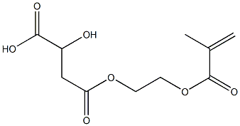 2-methacryloxyethyl hydrogen maleate Structure