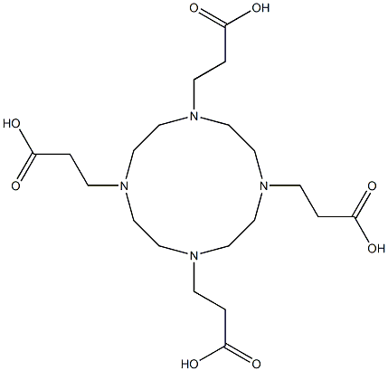 1,4,7,10-tetra(carboxyethyl)-1,4,7,10-tetraazacyclododecane