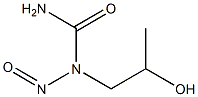 UREA,1-(2-HYDROXYPROPYL)-1-NITROSO- Struktur