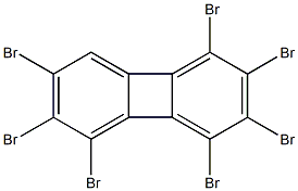 HEPTABROMOBIPHENYLENE Struktur