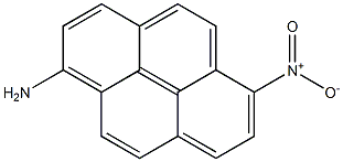 1-AMINO-6-NITROPYRENE Structure