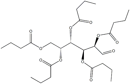 GALACTOSEPENTABUTYRATE 化学構造式
