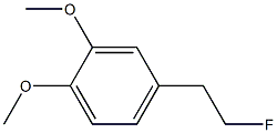 1,2-DIMETHOXY-4-(2-FLUOROETHYL)BENZENE Struktur