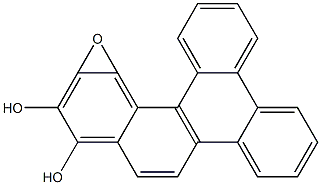 (+/-)-ANTI-BENZO[G]CHRYSENE-11,12-DIOL-13,14-EPOXIDE Structure