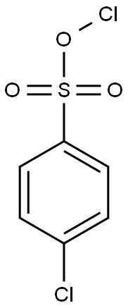 1,4-DICHLORBENZOLESULPHONATE Structure