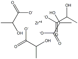 ZIRCONIUM(IV)LACTATE Structure