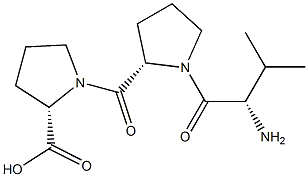 L-VALYL-L-PROLYL-PROLINE Structure