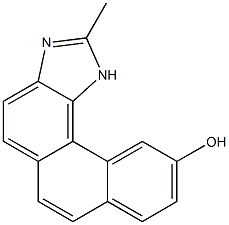 2-METHYL-PHENANTHRO(3,4-D)IMIDAZOL-10-OL