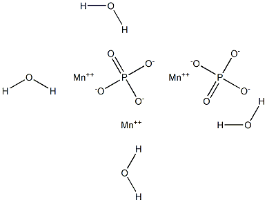 MANGANESE(II)PHOSPHATETETRAHYDRATE Structure