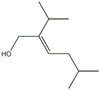 2-HEXEN-1-OL,2-ISOPROPYL-5-METHYL- Structure