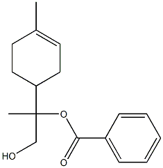 PARA-MENTH-1-ENE-8,9-DIOLBENZOATE Structure
