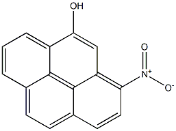 9-MONOHYDROXY-1-NITROPYRENE Structure