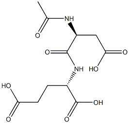 N-ACETYL-ASPARTYLGLUTAMATE Struktur
