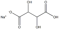 酒石酸一钠 结构式