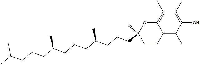 Vitamin E powder with selenium Struktur