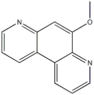 6-methoxy-4,7-phenanthroline 化学構造式