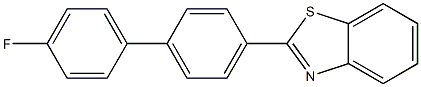 2-(4'-Flouro-biphenyl-4-yl)-benzothiazole Structure