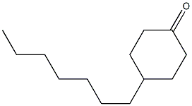 4-heptylcyclohexanone Structure