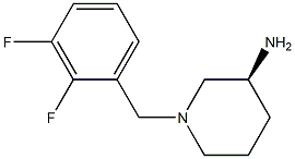 (3S)-1-(2,3-difluorobenzyl)piperidin-3-amine
