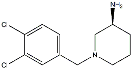 (3S)-1-(3,4-dichlorobenzyl)piperidin-3-amine Structure