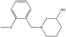 1-(2-methoxybenzyl)piperidin-3-ol Structure