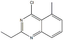 4-chloro-2-ethyl-5-methylquinazoline Structure