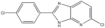  5-chloro-2-(4-chlorophenyl)-3H-imidazo[4,5-b]pyridine