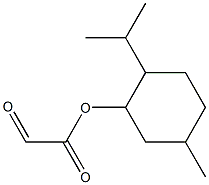 L-Menthyl glyoxalate 结构式