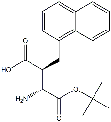 (R,S)-Boc-3-amino-2-(1-naphthyl-methyl)-propionic acid Structure