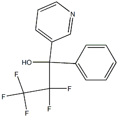 2,2,3,3,3-PENTAFLUORO-1-PHENYL-1-(3-PYRIDYL)PROPAN-1-OL