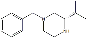 (3S)-1-BENZYL-3-(PROPAN-2-YL)PIPERAZINE Struktur