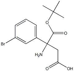 BOC-3-AMINO-3-(3-BROMOPHENYL)-PROPIONIC ACID Structure