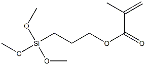 3-METHACRYOXYPROPYLTRIMETHOXYSILANE Struktur