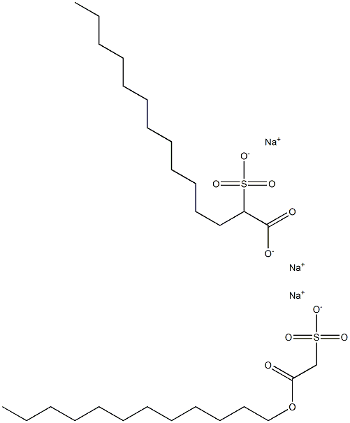 SODIUM DODECYL SULPHOACETATE SODIUM LAURYL SULFOACETATE Struktur