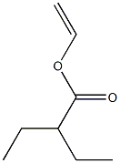 vinyl 2-ethylbutyrate Structure