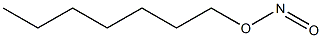 heptyl nitrite Structure