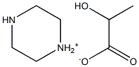 lactic acid piperazinium salt Struktur