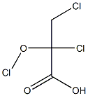 三氯乳酸, , 结构式
