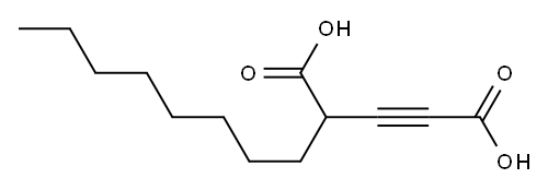 十一炔二甲酸,,结构式